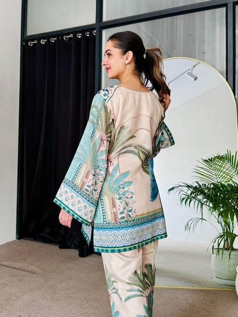 Island Flora Kurta Set